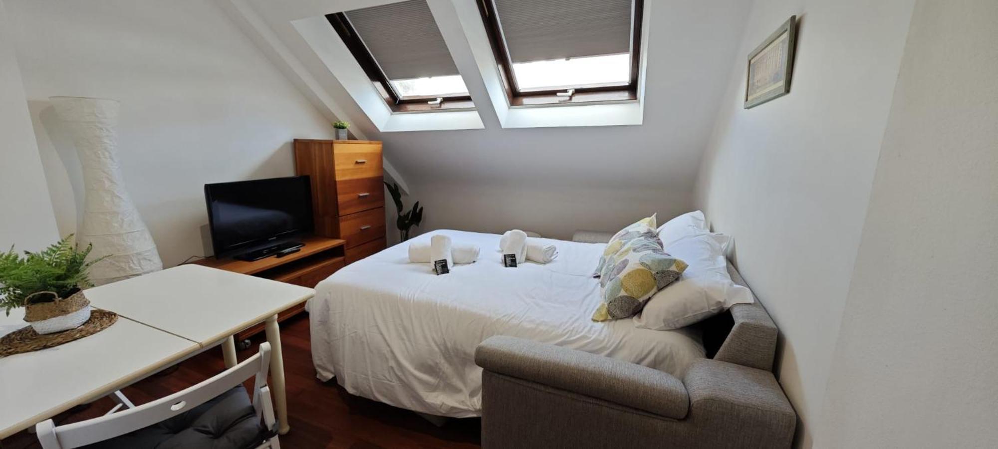 Atico Estudio Centro Vigo, Luminoso Ngoại thất bức ảnh